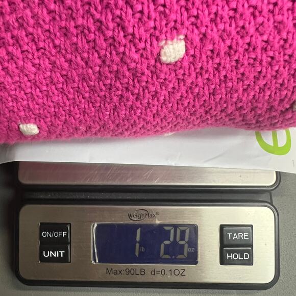 LTS Barbiecore Party Event Casual Womens Pullover Knit Sweater Size 22-24 Tall - Picture 14 of 14